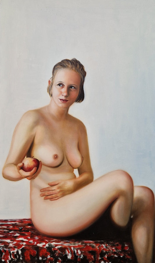 Girl with Apple